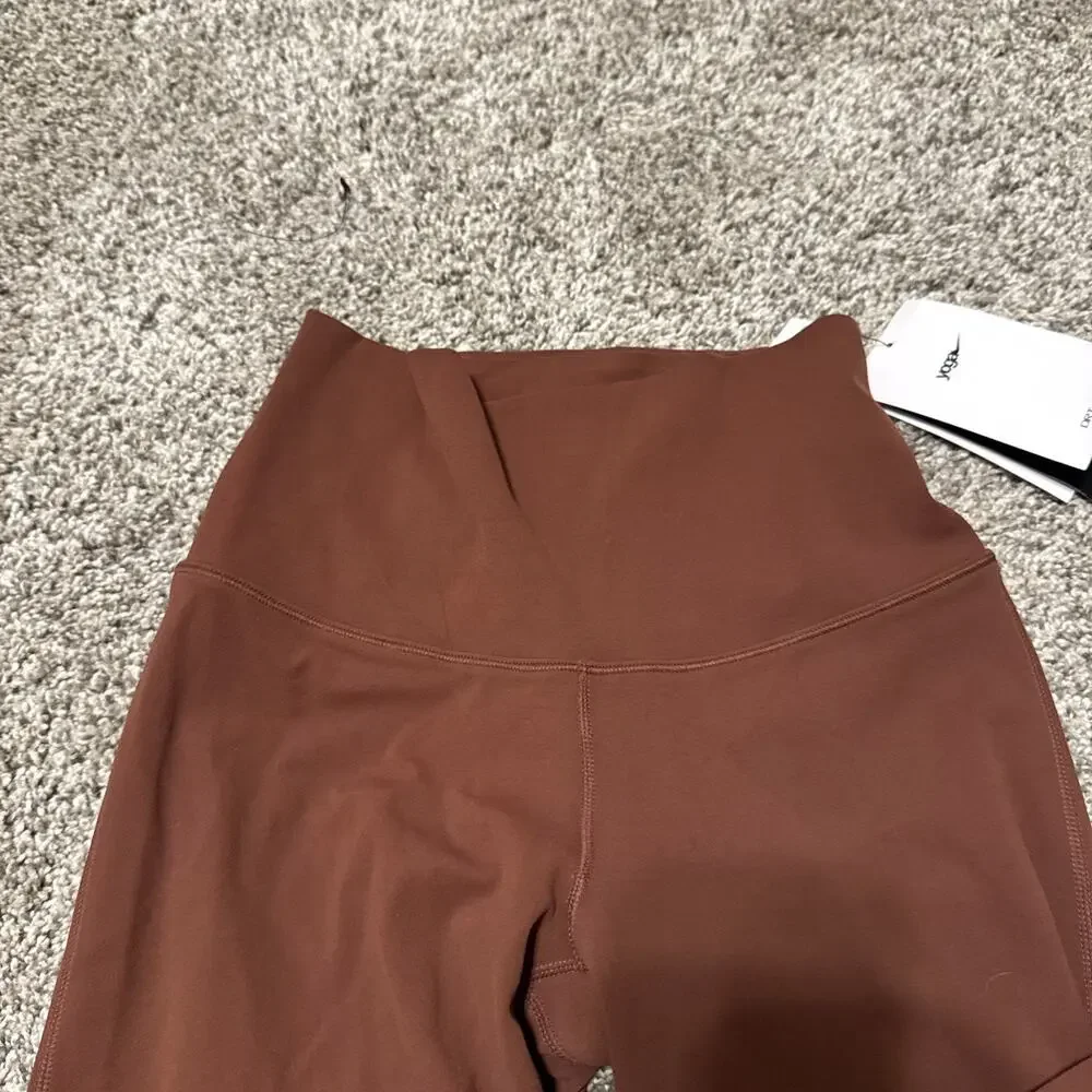 Nike Women Yoga Dri-FIT Luxe Flared Pants Burnt Orange sz XS DV9181-231 NWT $110